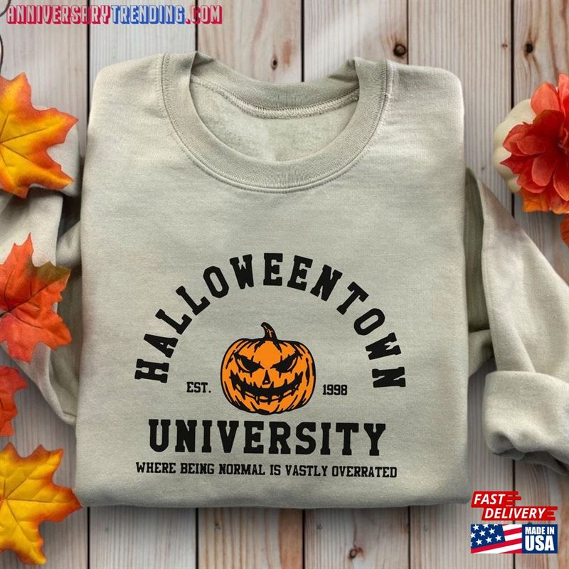 Halloweentown 1998 Sweatshirt 2023 Halloween Party Shirt University T-Shirt Unisex