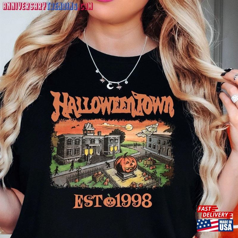 Halloweentown Est 1998 Shirt Halloween University Hoodie T-Shirt