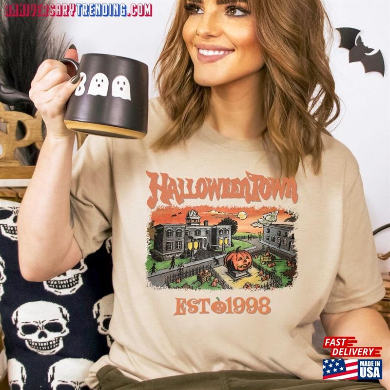 Halloweentown Est 1998 Shirt Halloween University Hoodie T-Shirt