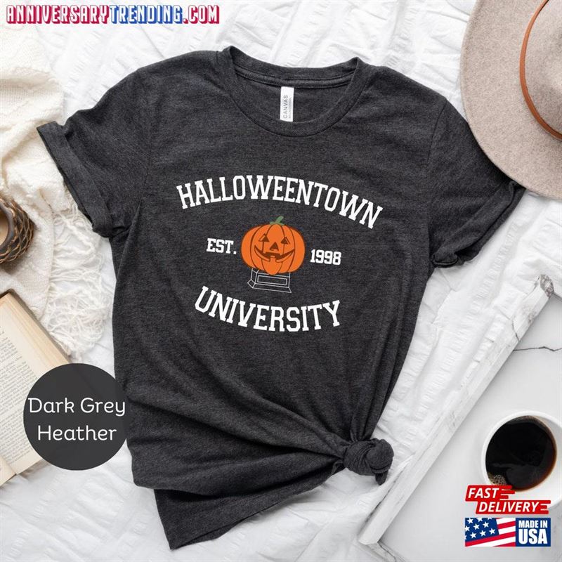 Halloweentown Est 1998 Shirt University Vintage Halloween T-Shirt Unisex