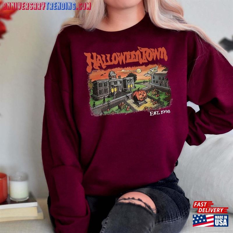 Halloweentown Est 1998 Sweatshirt University Retro Hoodie