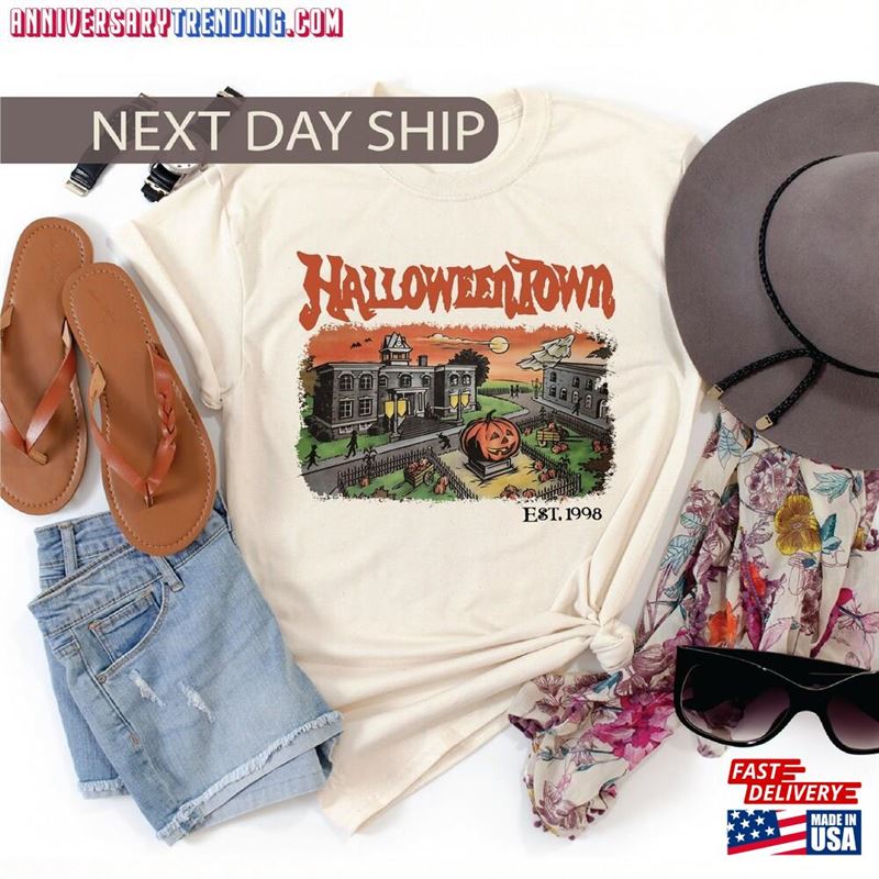 Halloweentown Est 1998 T-Shirt Shirt Retro Classic