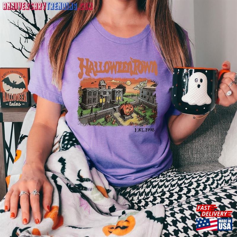 Halloweentown Shirt Est 1998 Halloween University Sweatshirt Classic