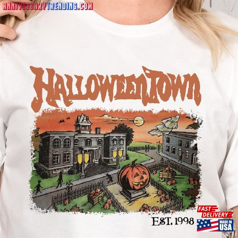 Halloweentown Shirt Est 1998 Halloween University Sweatshirt Classic