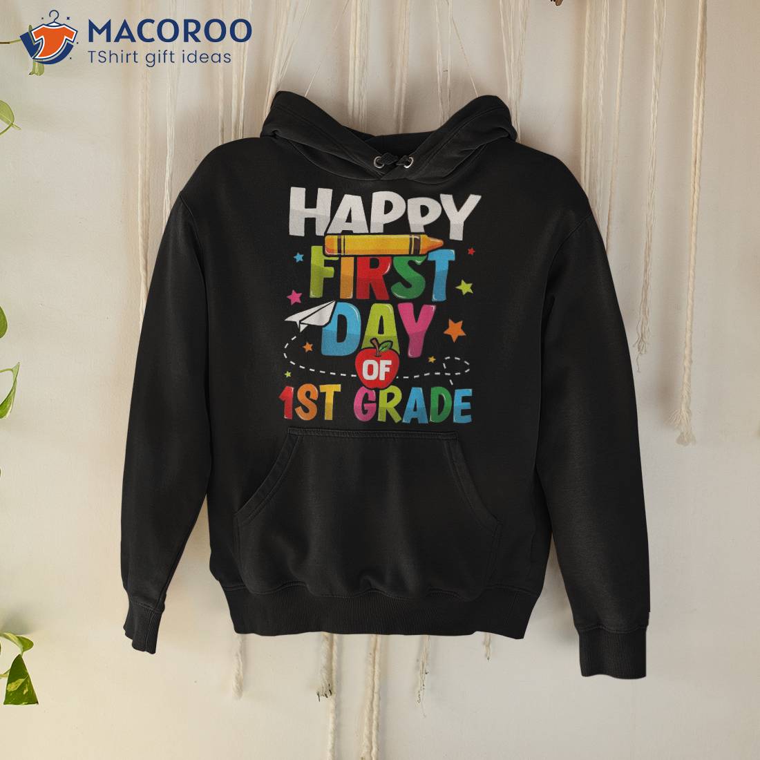 Happy First Day Of 1st Grade Back To School Teachers Shirt