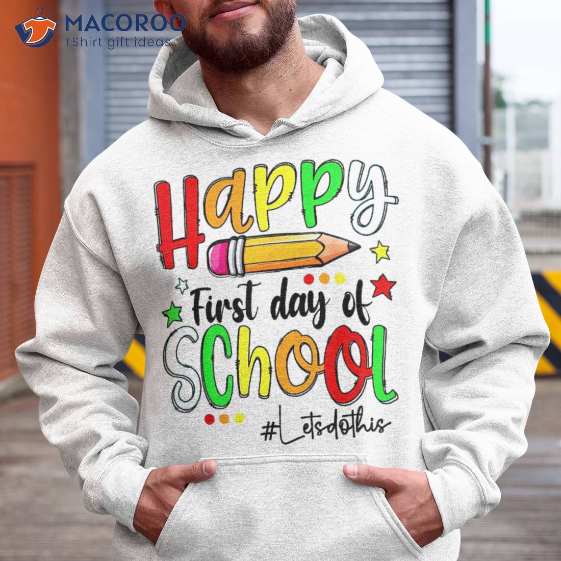 Happy First Day Of School Teacher Back To Boys Girls Shirt