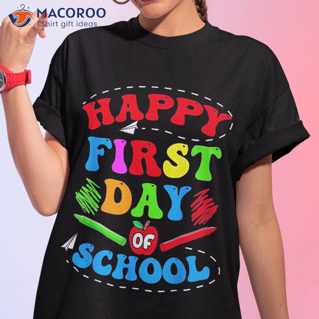 Happy First Day Of School Welcome Back To 2023 Shirt