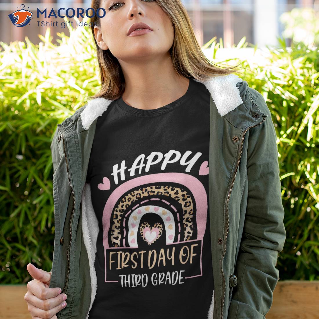 Happy First Day Of Third Grade Teacher Back To School Boys Shirt