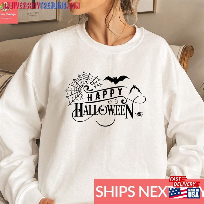 Happy Halloween Shirt Witch Party T-Shirt Hoodie Sweatshirt