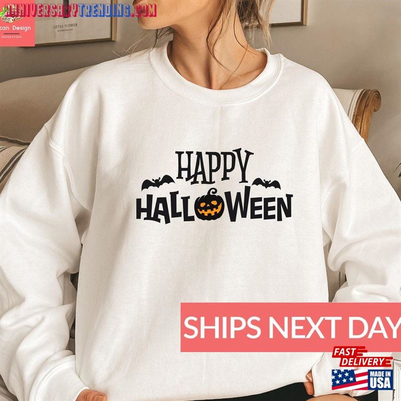 Happy Halloween Shirt Witch Party T-Shirt Unisex