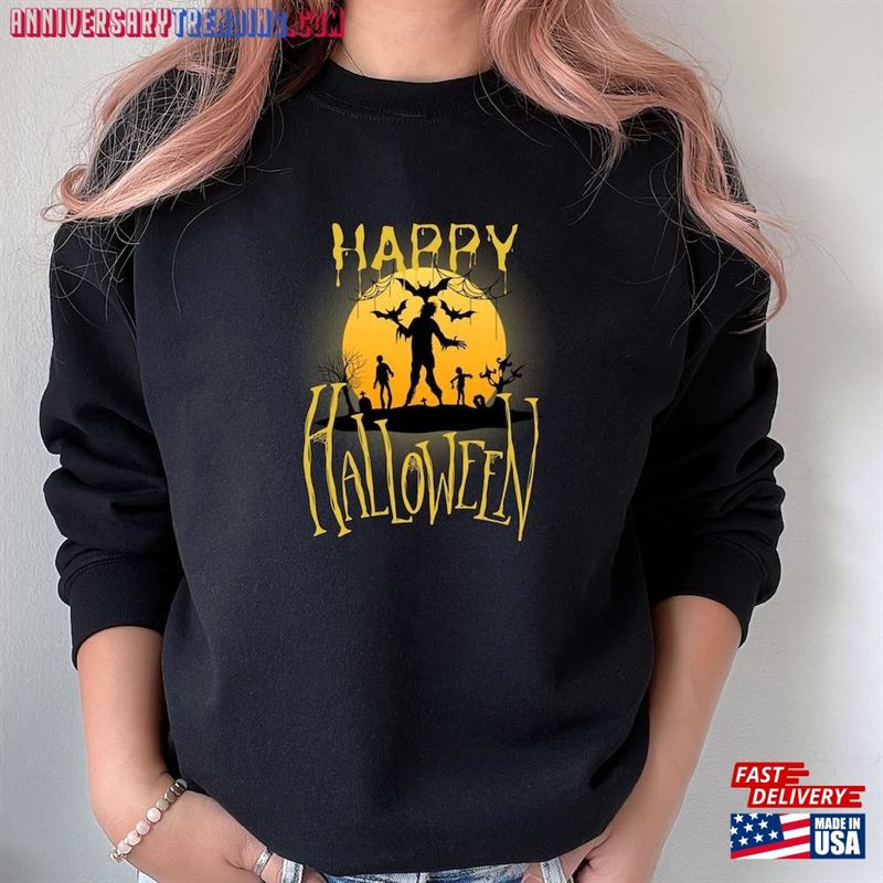 Happy Halloween Sweatshirt Hocus Pocus Shirts Sanderson Sisters T-Shirt Unisex