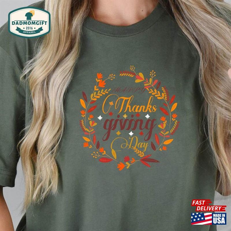 Happy Thanksgiving Shirt Mom Unisex Classic