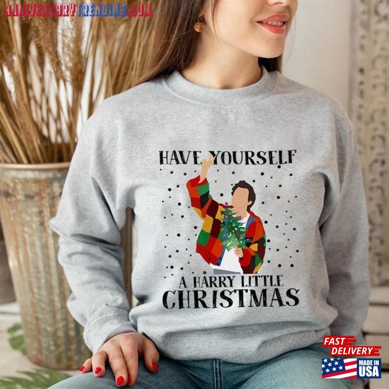 Have Yourself A Harry Little Christmas Sweatshirt Sweater Jumper Unisex