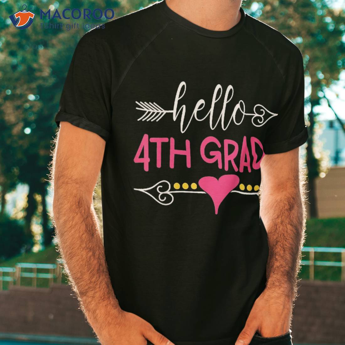 Hello 4th Grade Shirt Teacher Kid Back To School Gift Fourth