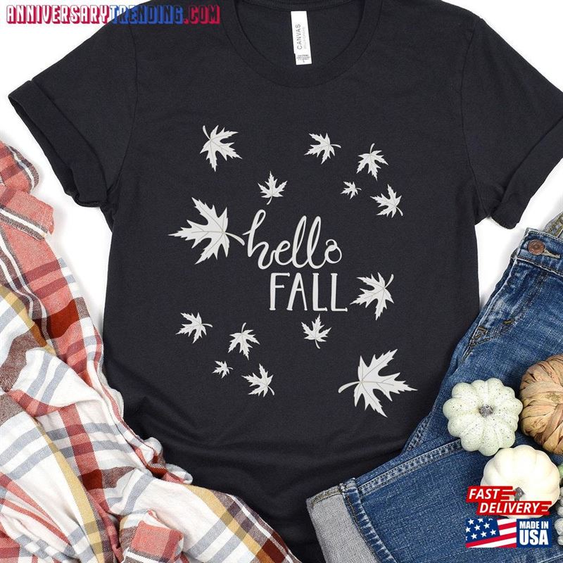 Hello Fall Shirt T-Shirt Classic