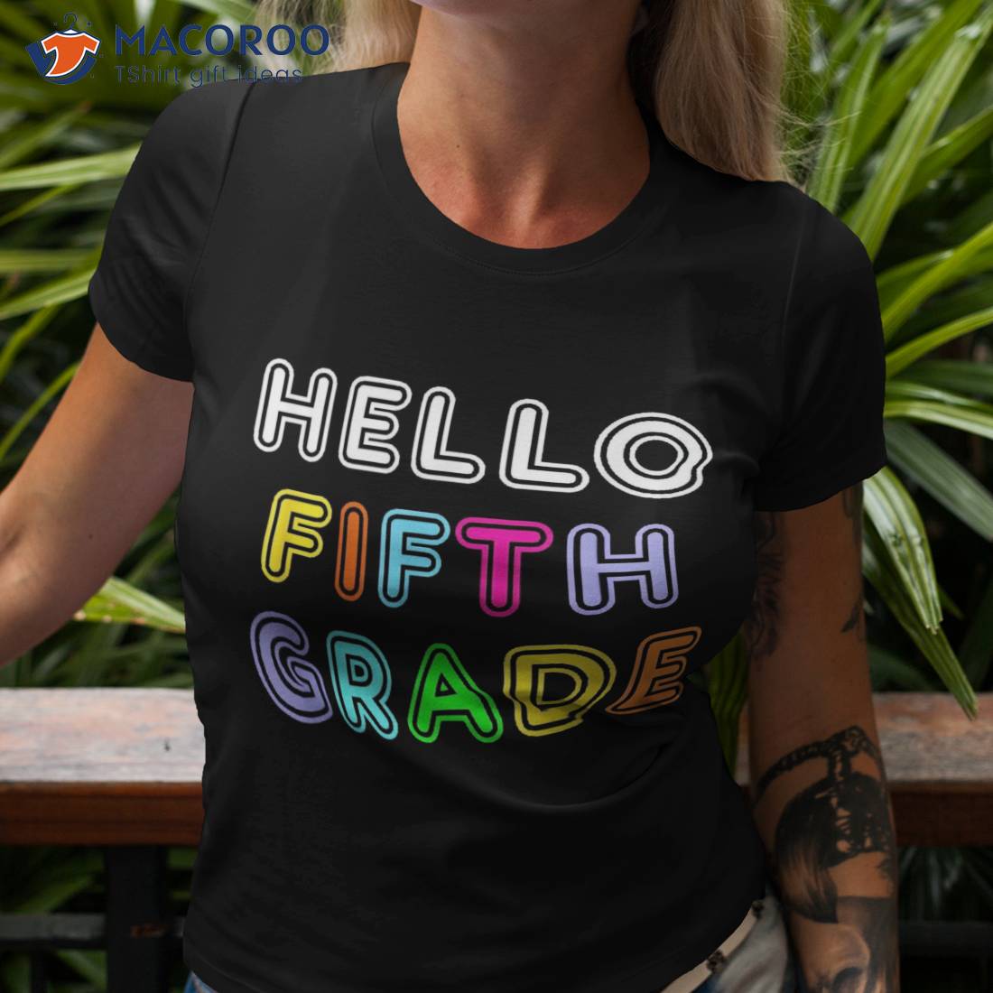 Hello Fifth Grade Team Back To School Students Teacher Kids Shirt