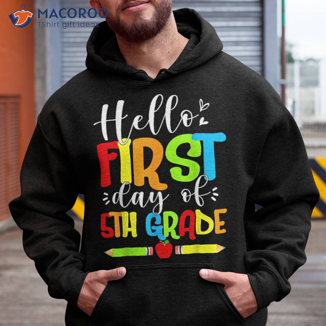 Hello First Day Of 5th Grade Funny Back To School 2023 Shirt