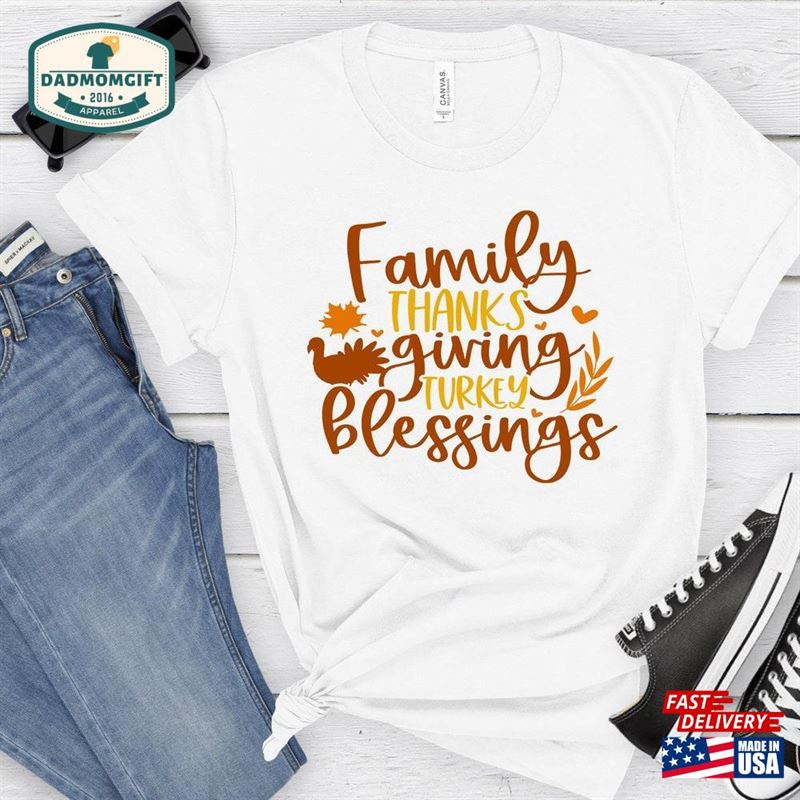 Holiday Gathering Tee Thanksgiving Shirt T Unisex Classic