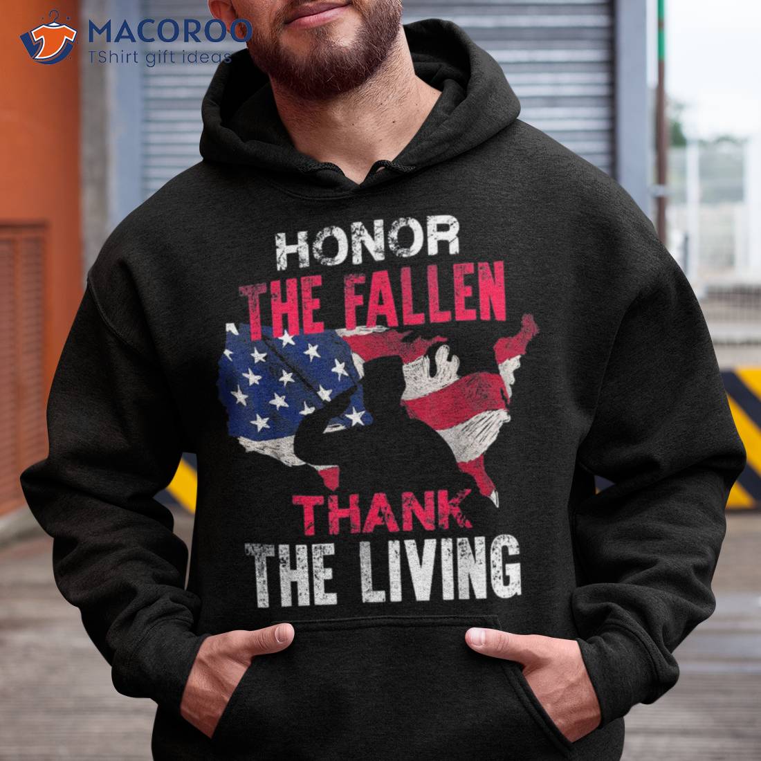 Honor The Fallen Veteran Themed Military Support T Shirt