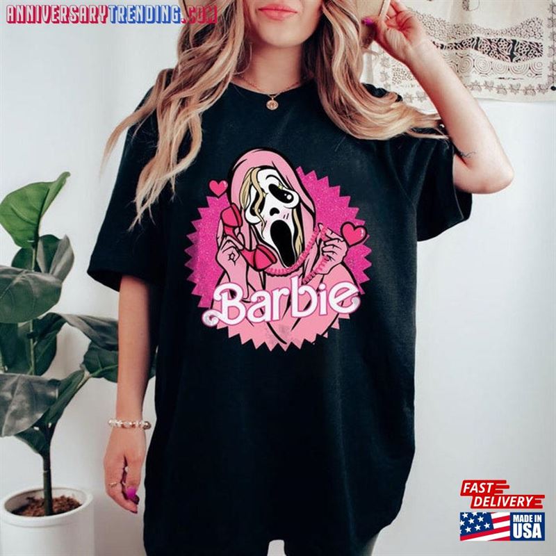 Horror Doll Ghost Face T-Shirt Sweatshirt Hoodie Classic Unisex