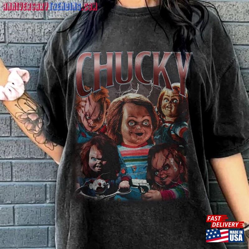 Horror Movie Sweatshirt Chucky Sweater Shirts Classic