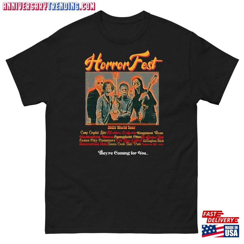 Horrorfest 2023 World Tour Hoodie T-Shirt