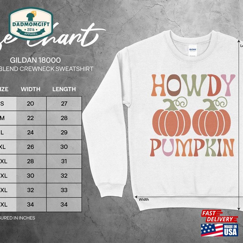 Howdy Pumpkin T-Shirt Thanksgiving Shirt Women Vintage Cowboy Print Sweatshirt