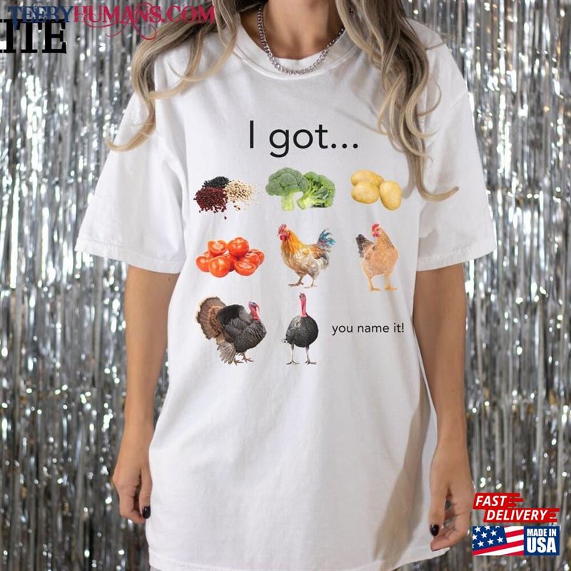 I Got Greens Beans Potatoes Food Thanksgiving Shirt Turkey Day Outfit Classic T-Shirt