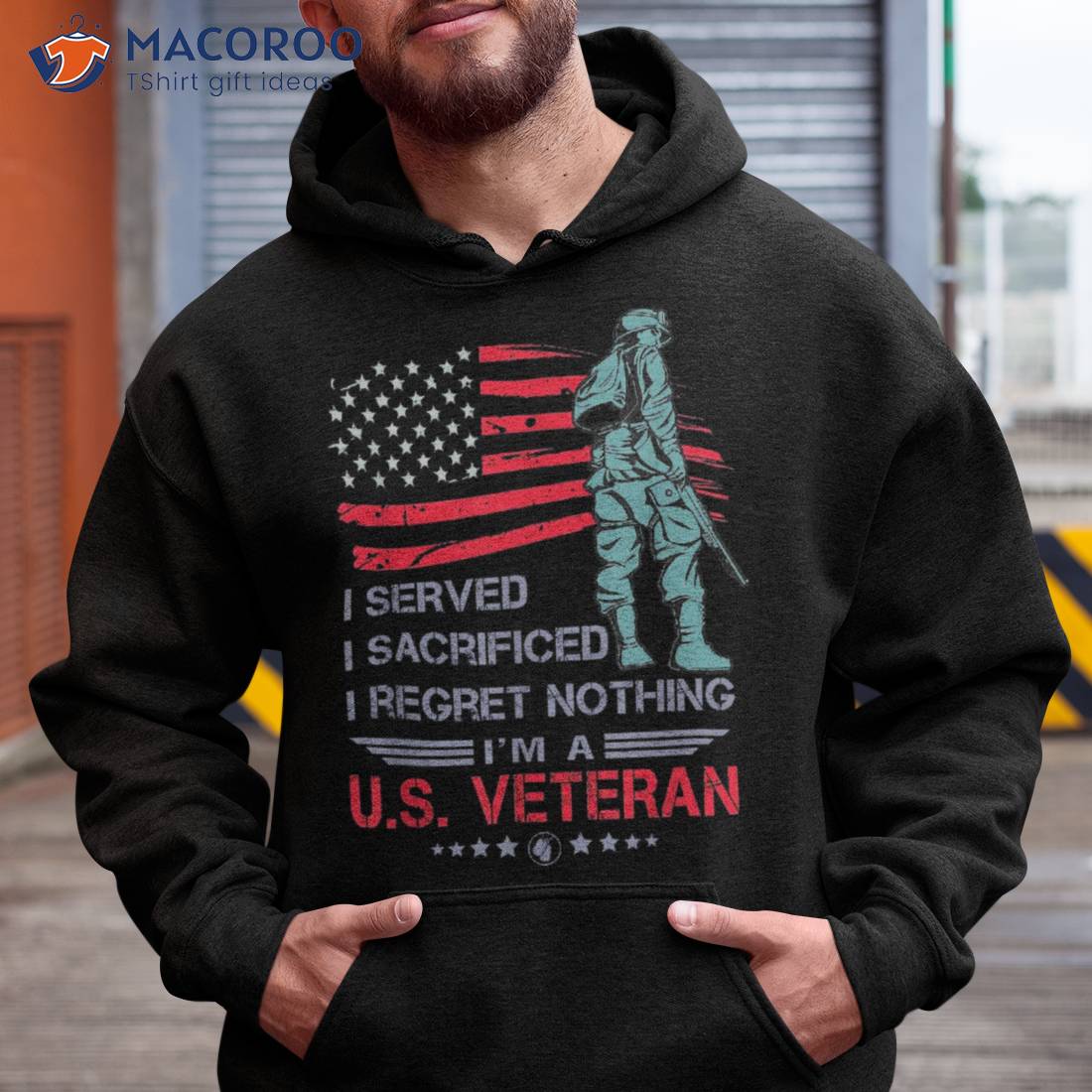 I Served Sacrificed Regret Nothing I’m A U.s Veteran Shirt