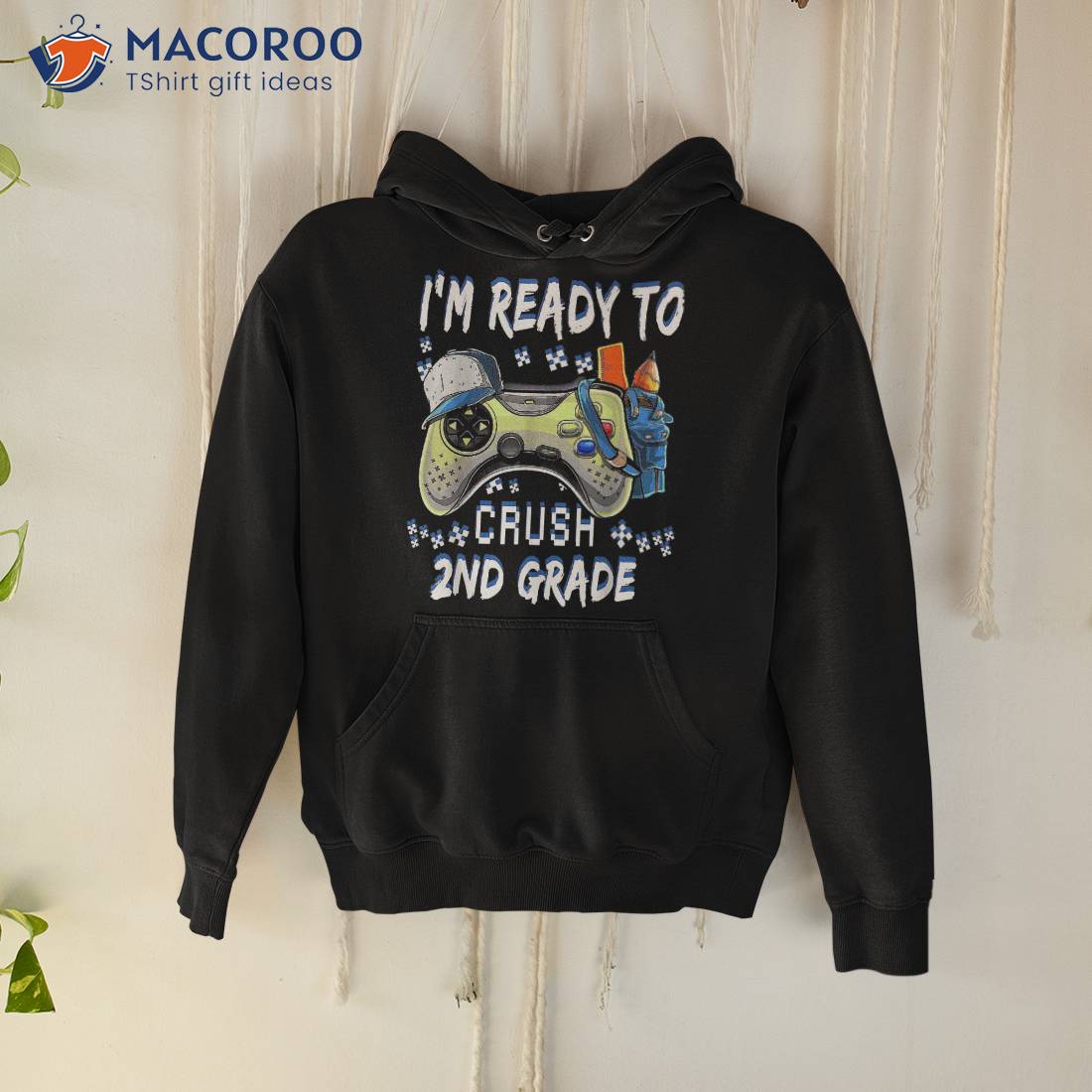 I’m Ready To Crush 2nd Grade Back School Gamer Shirt