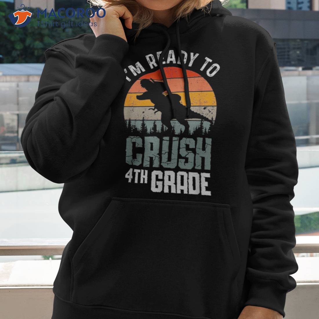 I’m Ready To Crush 4th Grade 1st Day Back School Kids Shirt