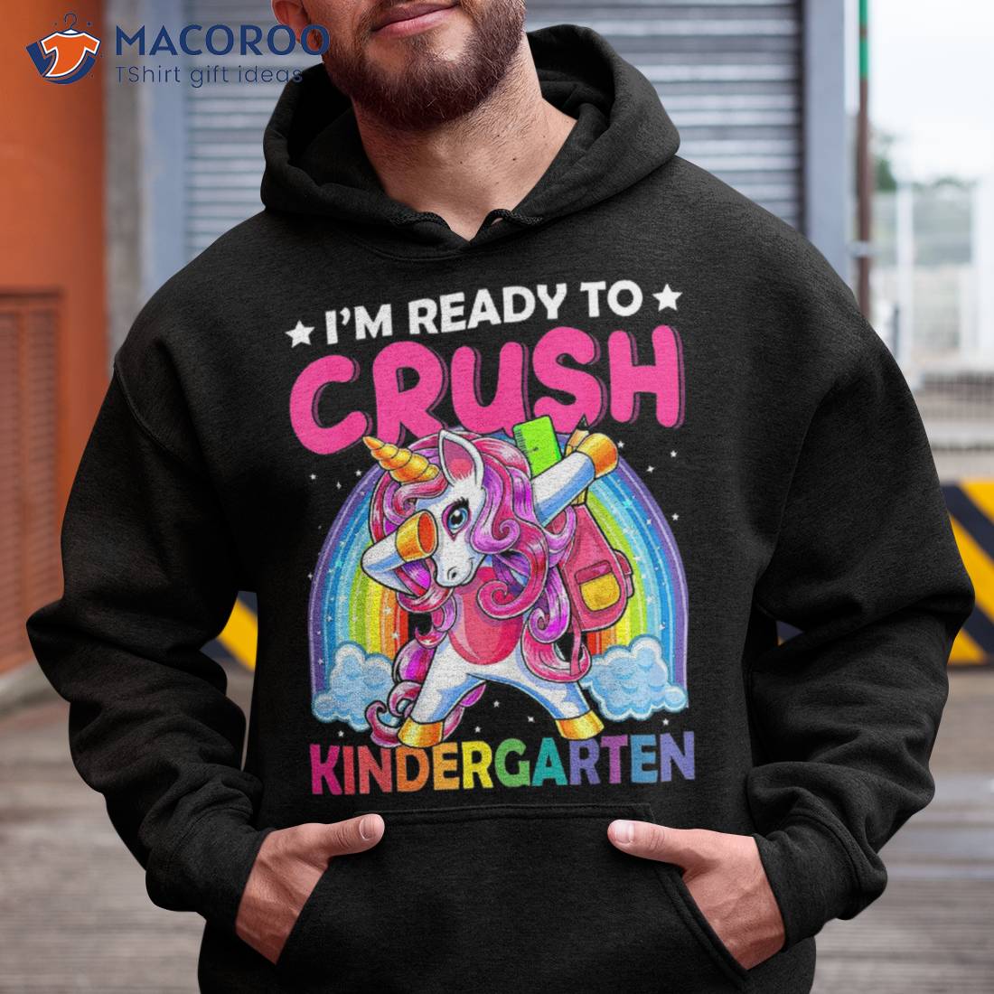 I’m Ready To Crush Kindergarten Back School Unicorn Kids Shirt