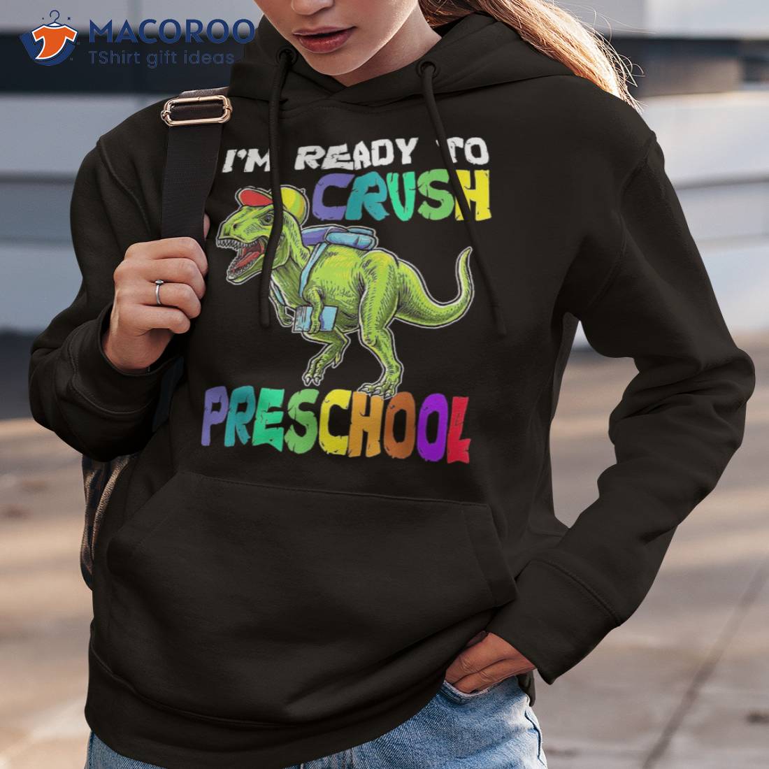 I’m Ready To Crush Preschool Dinosaur Back School Shirt