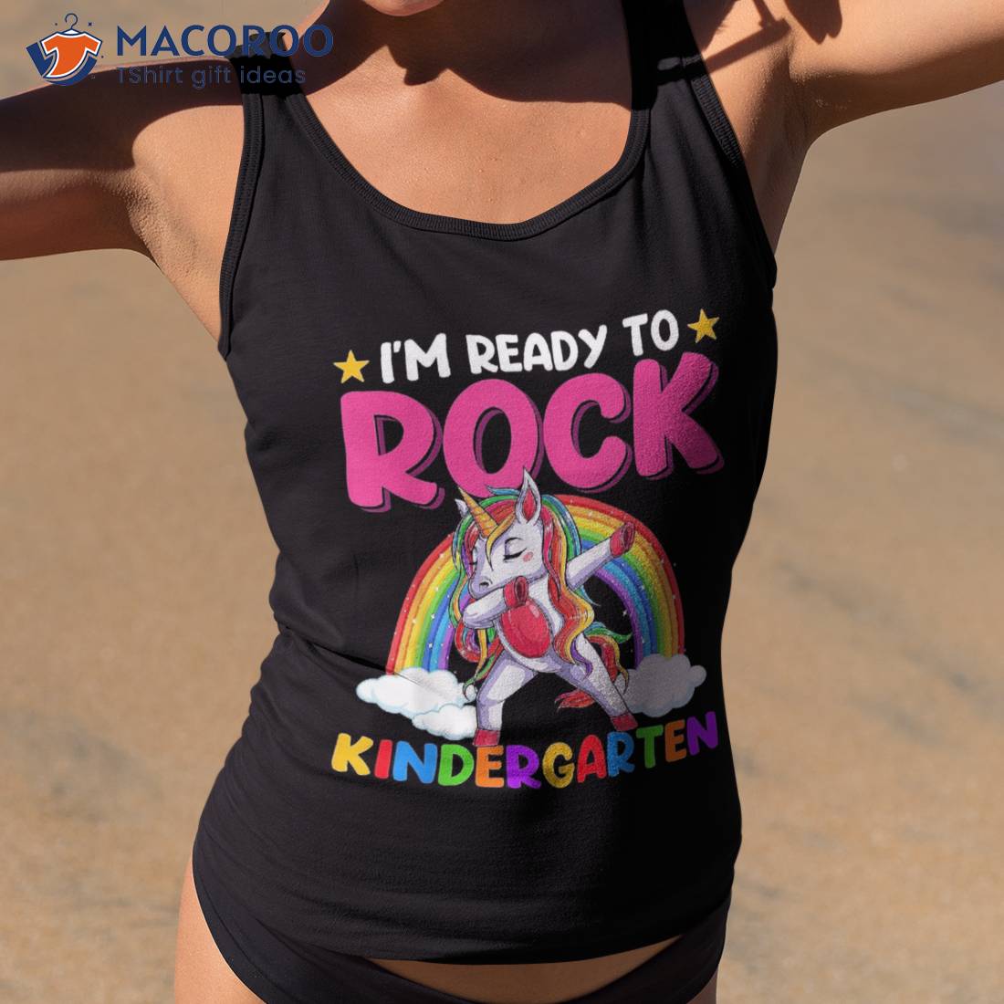 I’m Ready To Rock Kindergarten Unicorn Back School Shirt