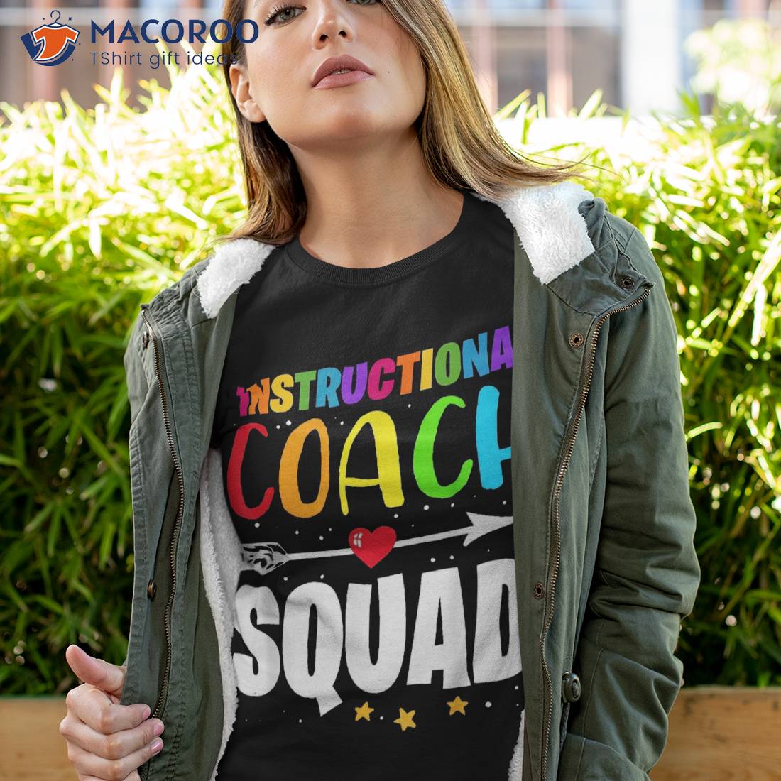 Instructional Coach Squad Teacher Back To School Matching Shirt