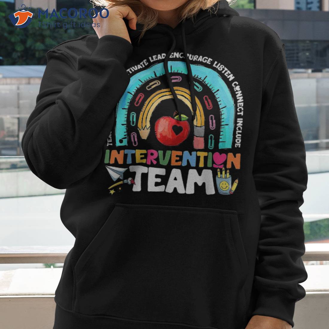 Intervention Team Support Rainbow Rti Teacher Back To School Shirt