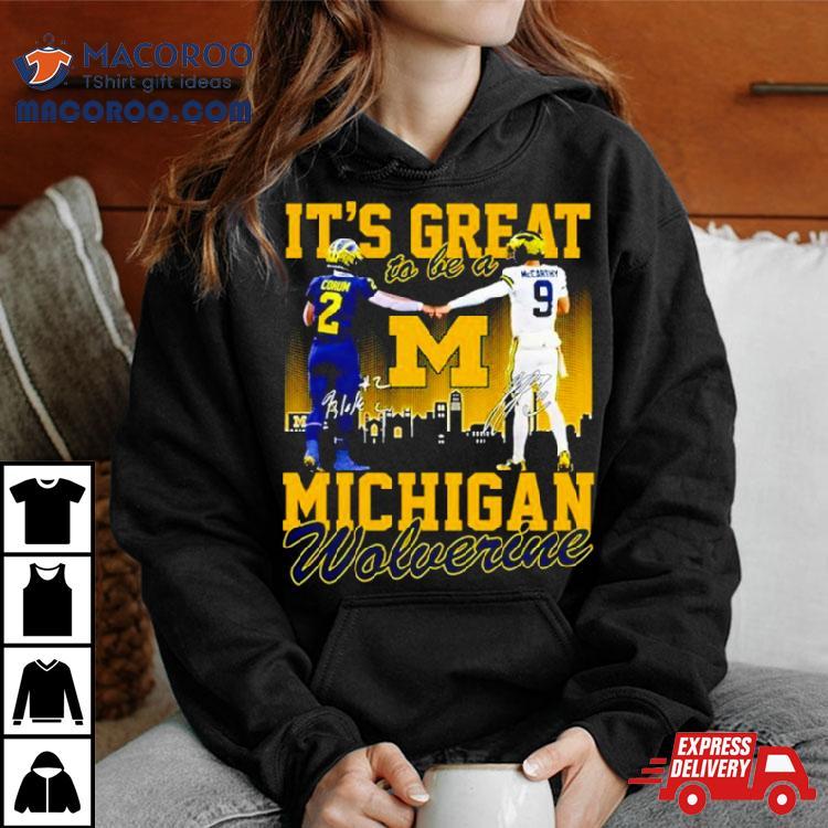 It?s Great To Be A Michigan Wolverine Shirt