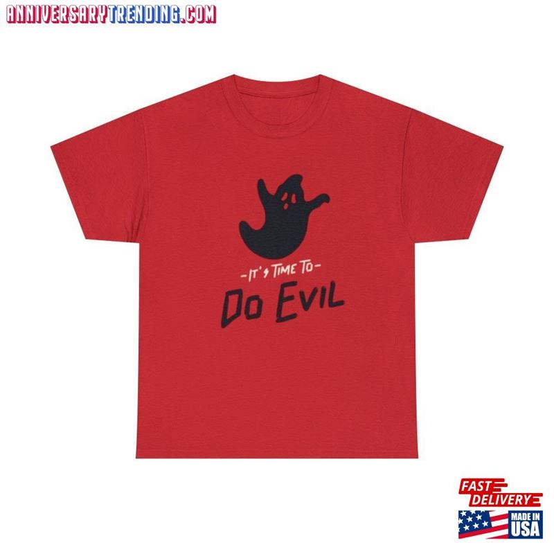 It’s Time To Do Evil Tee Halloween T-Shirt Classic