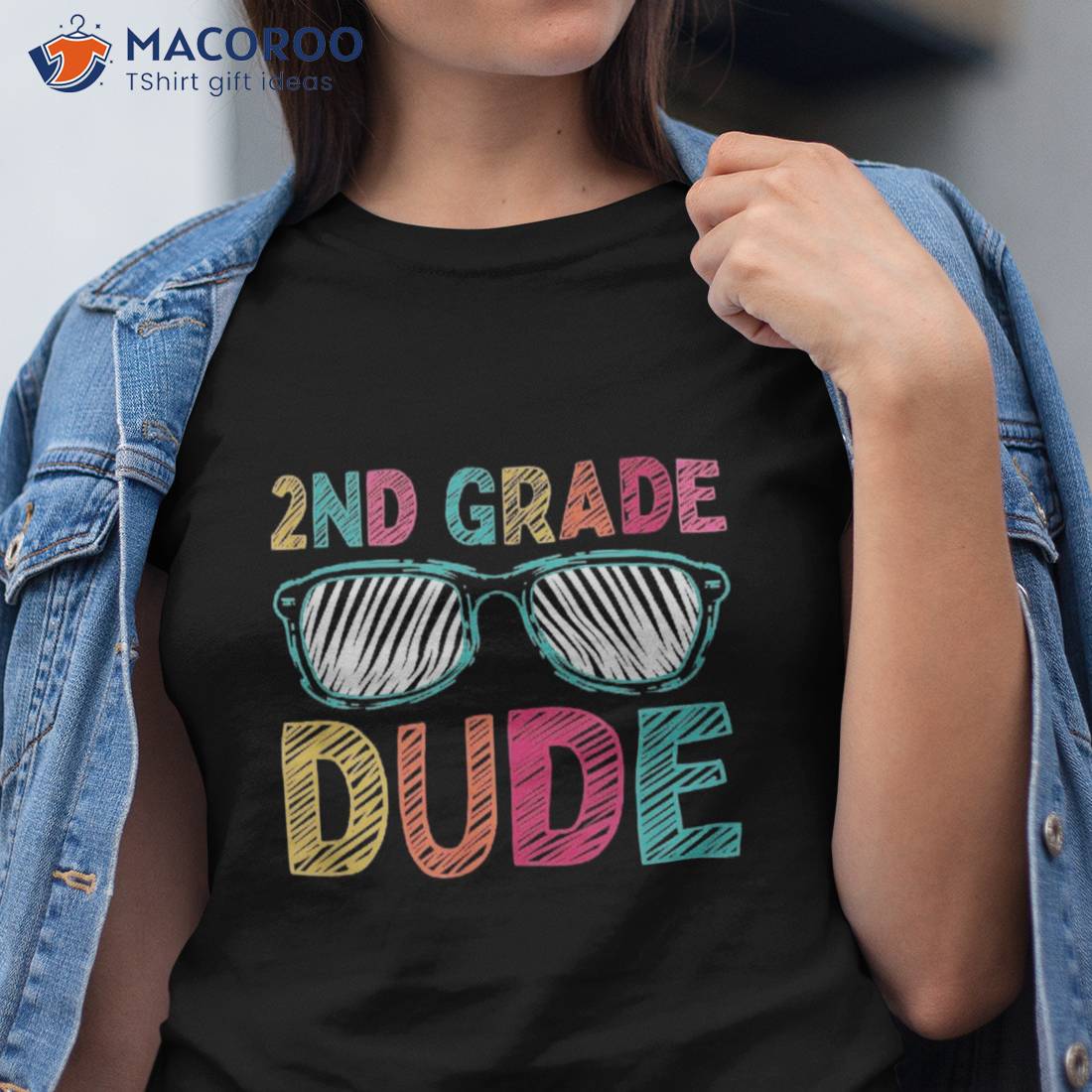 Kids 2nd Grade Dude Second Back To School Shirt