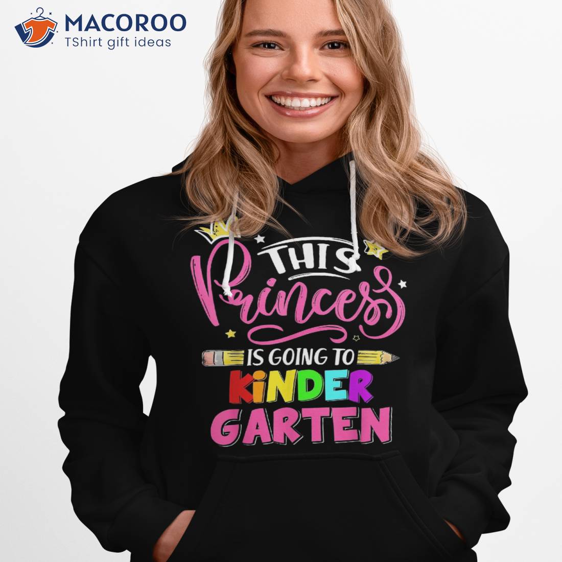 Kids This Princess Is Going To Kindergarten Back School Shirt