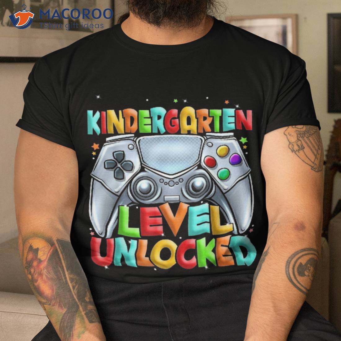 Kindergarten Back To School Kids Level Unlocked Shirt