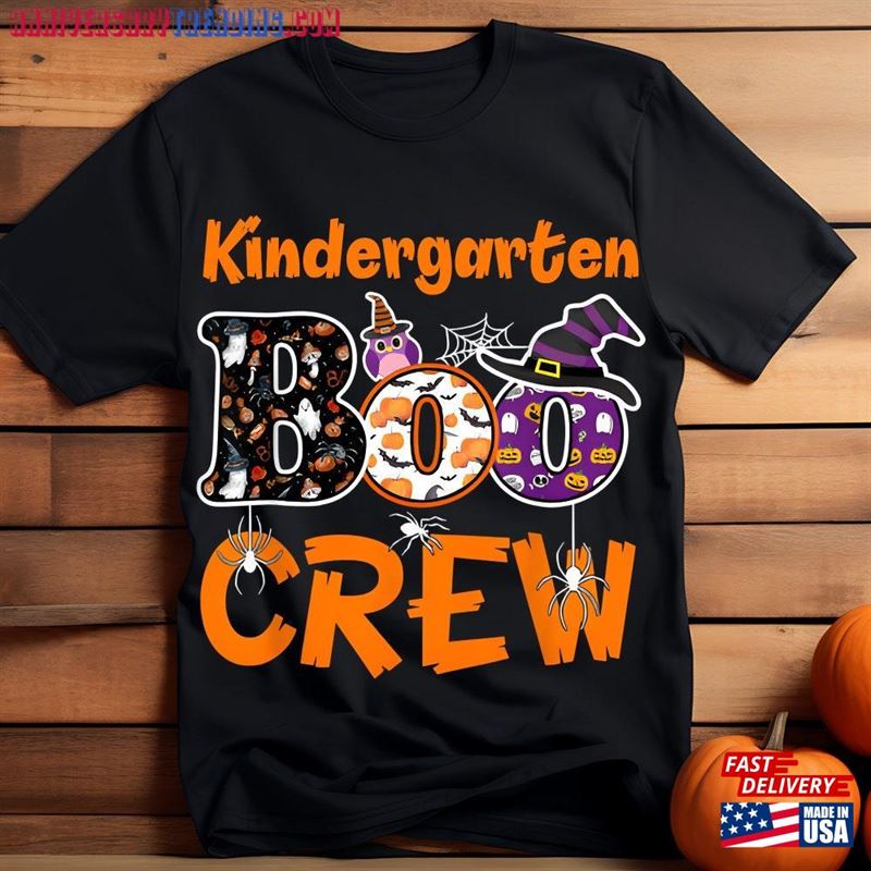 Kindergarten Boo Crew 2Nd Grade 3Rd Sweatshirt Hoodie