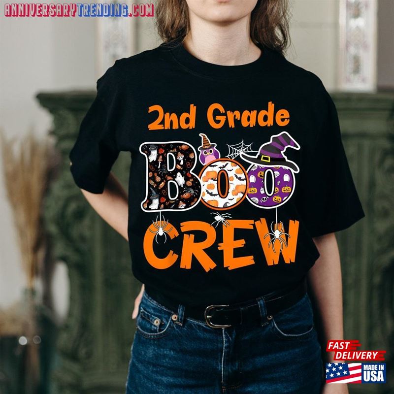 Kindergarten Boo Crew 2Nd Grade 3Rd Sweatshirt Hoodie