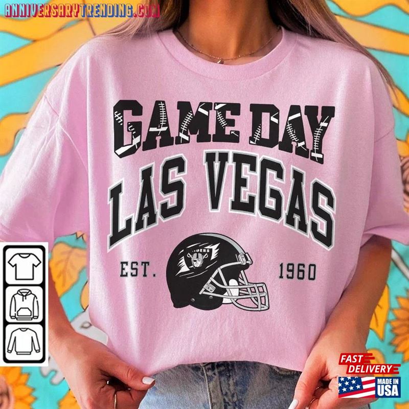 Las Vegas Football Sweatshirt Raider American 90S Vintage Unisex Shirt Graphic Tee Hoodie