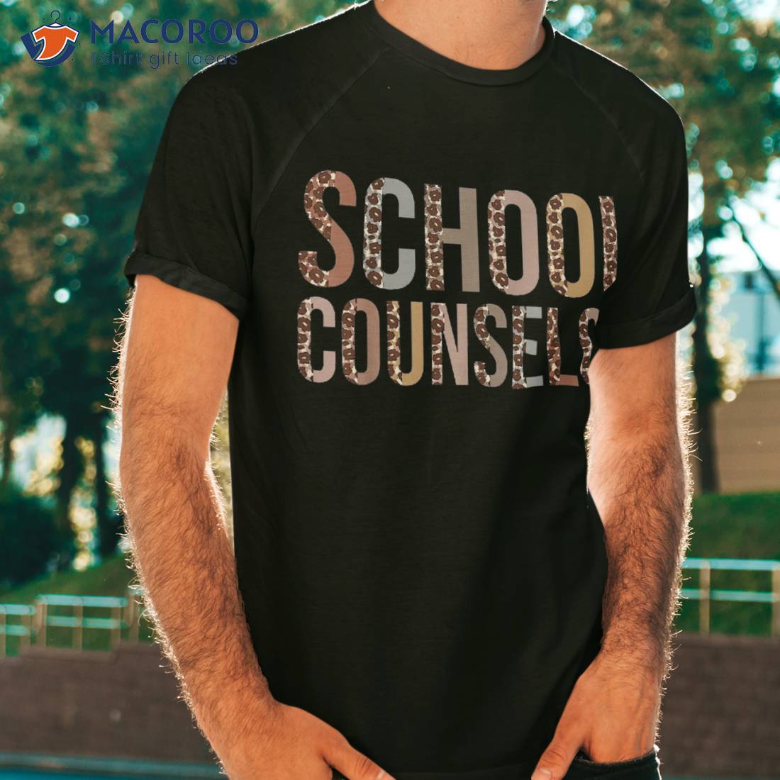 Leopard School Counselor Supplies Funny Back To Shirt