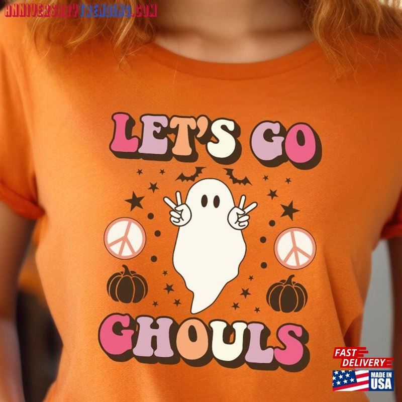 Let’s Go Ghouls Shirt Matching Family Halloween Unisex Sweatshirt