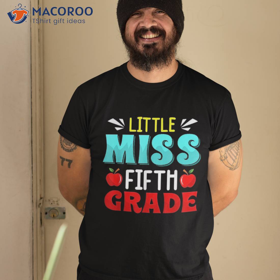 Little Miss Fifth Grade 5th Team First Day Of School Shirt