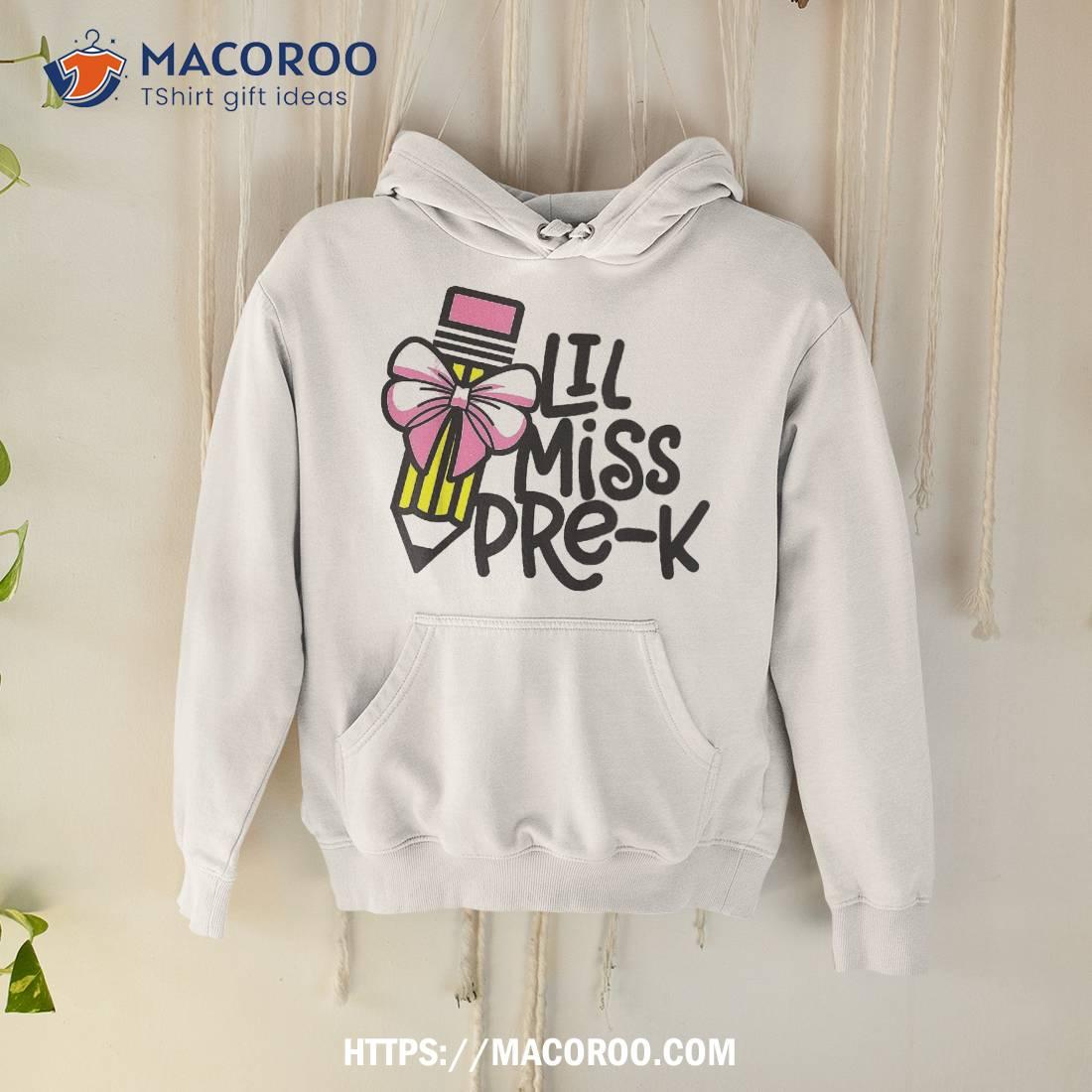 Little Miss Pre K Shirt Back To School Kindergarten