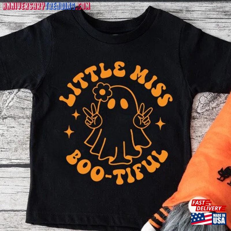 Little Miss Shirt Boo Tiful Halloween Hoodie Classic