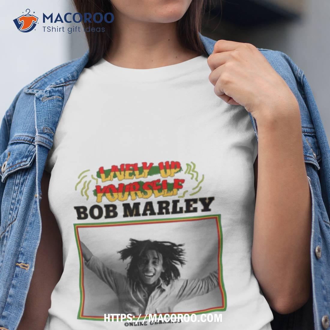 Lively Up Yourself Bob Marley Online Ceramics Shirt